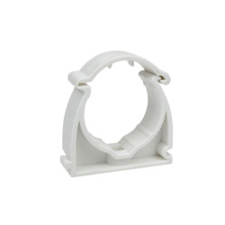 Uchwyt do rur PVC 18 zamykany UZ-18 (100 szt.) biały ZPTS