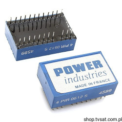 4PIR0512S DC-DC 5V to 12V 290mA THT POWERIND