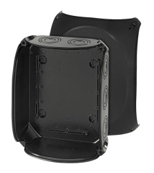 Puszka n/t odgałęźna 255x205x112mm IP66/67 czarna KF 2500 B 62000070
