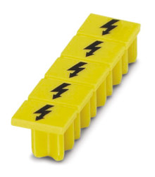 Oznacznik terminali Pokrywa ze znakiem ostrzegawczym WST 1.5 Phoenix Contact