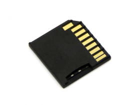 Micro SD Card Adapter for Raspberry &amp; Macbooks - Black