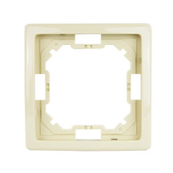 Ramka pojedyncza beżowa BMR1/12 Kontakt-Simon Basic