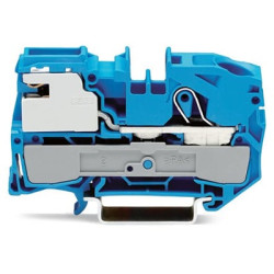 Kostka zaciskowa na szynie DIN WAGO poziomy: 1 20 → 6AWGWciskany zacisk Cage Clamp TOPJOB S