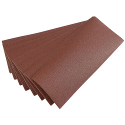 Draper 59466 232 x 92mm 100grit Aluminium Oxide Sanding Sheets Pack of 10