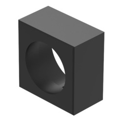 Ramka przycisku, Przednia ramka zamka, do uzytku z: Przycisk, Kwadratowy