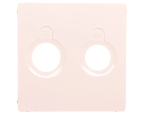 VALENA LIFE Plakietka gniazda antenowego kremowy 754821