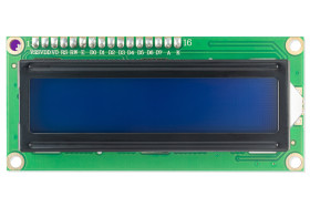 LCD display I2C white/blue - 16x2