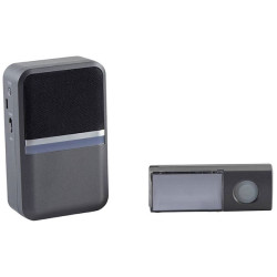 Heidemann 70847 Wireless Door Chime Set with USB Connection