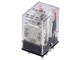 MY2-GS-R-24DC Przekaźnik: elektromagnetyczny DPDT Ucewki: 24VDC 10A/250VAC