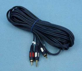 2xWT.RCA-&gt;1xWT.JACK 3,5 ST 7,5mb ŁEZKA