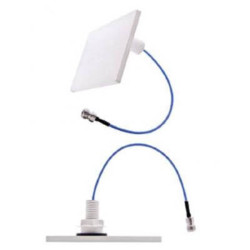 Wielokierunkowy Antena wielopasmowa, wewnętrzna CFS60383P-30D43F Sufit, 4.3- 10 Kwadrat Żeńskie, TE Connectivity 3.5dBi