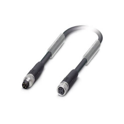 Phoenix Contact 1543359 INTERBUS Cable 4P PUR 2m M8 Plug/Socket