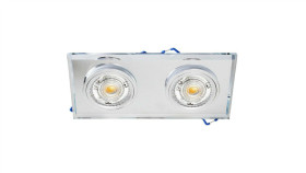 Oprawa Szklana Glasso-2K-S Kryształ Podwójna Ścięte Kanty Premiumled