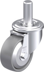 Blickle 946676 LEZ-PO 80G-ELS-FA Rolka obrotowa z blachy stalowej Średnica koła: 80 mm Maksymalne obciążenie: 150 kg 1 s