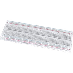 Plug-in board, 165 x 55 mm, pitch 2.54 mm, ABS, BYB-3-74S4440