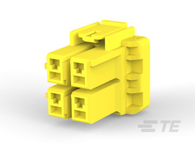 Złącze zasilania Wtyczka Swobodne zawieszanie (przelotowe) 4 300 V AC TE Connectivity