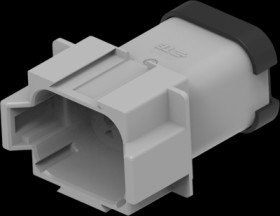 Socket housing, 8 pole, for DEUTSCH DT series, DT04-08PA-E003