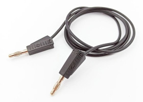PPS110-B przewód pomiarowy 2x bananowy 20A / 60Vdc, długość 1m, czarny