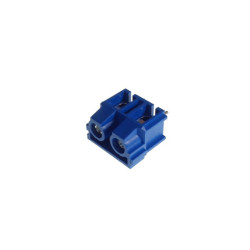 Listwa ARK360-2/BL Listwa 2p r-7.5 h-12.7 niebieska