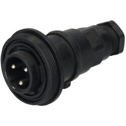 Bulgin PX0732/P Flex Inline Plug External Thread 3P 277V 12A Screw IP68