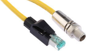 Kabel Ethernet Cat6a długość 2m Z zakończeniem HARTING PUR l. żył: 7 średnica 6.6mm