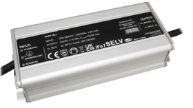 Sterownik LED napięcie wyjciowe: 24V 6.3A napięcie wejściowe: 176 - 264 V AC stabilizowany napięciowo 150W RS PRO
