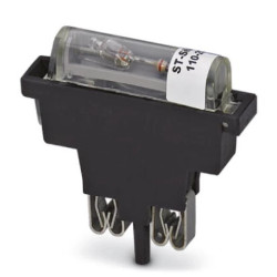 Wtyk bezpiecznikowy 6,3A 45,4x9,9mm czarny ST-SILED 24 0920452 /50szt./