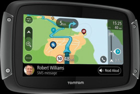 1GF0.002.10 Motorcycle navigator - 4.3" (10.9cm), world map, weatherproof, W
