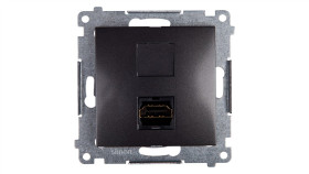 Simon 54 Gniazdo Hdmi Antracyt Dghdmi.01/48
