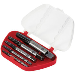 Toolcraft TO-7567473 Screw Extractor Set for 3-18mm Screws/Bolts