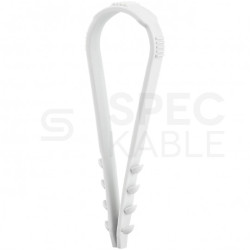 Uchwyt kablowy CMS 6-20mm do kabli i przewodów bezhalogenowa szary F-TRONIC 200szt