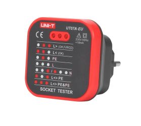 Tester gniazd sieciowych Uni-T UT07A-EU