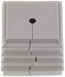 CONTA-CLIP KDS-DE 2-3 GR Element uszczelniający termoplastyczny elastomer szary 1 szt.