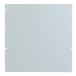 Hammond PBPA19019LG2 11U 19&quot; Rack Aluminium Blank Panel Light Grey 483 x 3 x 489