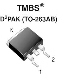 VB20100C Dual High-Voltage Trench MOS Barrier Schottky Rectifier Ultra Low VF = 0.50 V at IF = 5 A