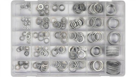 Zestaw Podkładek Aluminiowych 300 Szt. Mix Rozmiarów