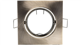 Sufitowa Oprawa Punktowa Porto-K, Ip20, Kwadrat, Patyna, Z Regulacją Kąta,...