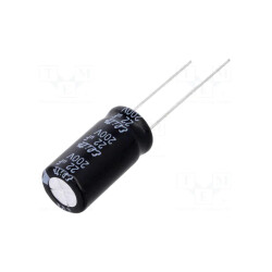 Kondensator 22uF/200V elektrolit. 105st.C 22/200 / PF2D220MNN1020