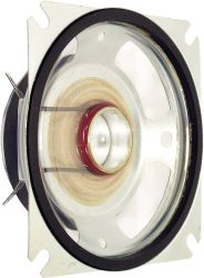 Visaton SL 87 WPM - 8 Ohm 3.3 cal 8 cm Głośnik szeroko pasmowy 20 W 8 Ω Przezroczysta membrana, Odporny na promieniowani