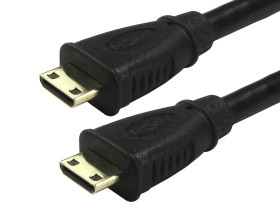 Kabel HDMI 3m A: Mini HDMI B: Mini HDMI A: Męskie B: Męskie