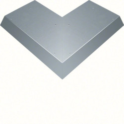 tehalit.AK Pokrywa kanału napodłogowego Kąt zew przedł 1-stronna skos L=800 250x70 stal AKBA2500701V