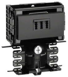 SL200809459011 Akcesorium do listw Tehalit Gniazdo serwisowe TAE grafitowy czarny 1 szt.