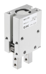 Chwytak pneumatyczny, palce: 2, Podwójna, M5 x 0,8, Kąt, 0,6 MPa