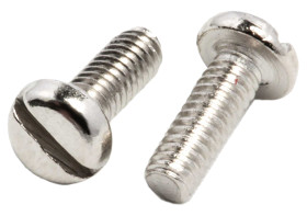 Śruby maszynowe M2 łeb z łbem walcowym soczewkowym Mosiądz długość 6.0mm skok 0.40mm