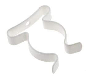 Zacisk sprężynowy średnica zacisku 28.58mm Stalowe średnica otworu 4BA szerokość całkowita 39.69mm RS PRO