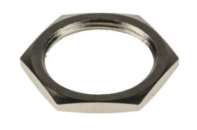 Nakrętka do dławnic kablowych, M25, materiał: Mosiądz, RS PRO