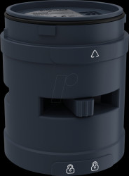 XVUC9S Acoustic element, black, signal types &amp; volume adjustable