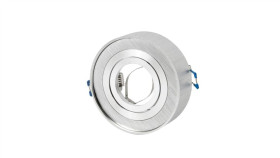 Led Line Oprawka Wpuszczana Oczko Okrągła Srebro Rollo Midi 5 Lat Gwar.