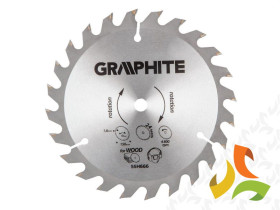 Tarcza do pilarki widiowa 150x10mm 1.6mm 24 zęby ze "spiekami" Energy+ 55H666 GRAPHITE