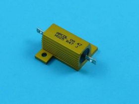 0R47 25W REZ.Z RADIATOREM ALU